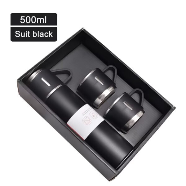 Custom Stainless Steel Thermos 500ml – Vacuum Insulated Travel & Camping Bottle with Temperature Display, Durable 304 Stainless Steel, Custom Logo Available