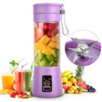 Mini Usb Rechargeable Portable Electric Fruit Juicer - Smoothie Maker - Rechargeable Blender Machine - Juice Maker